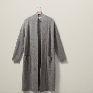 Love & Lore lounge knit long cardigan grey cozy